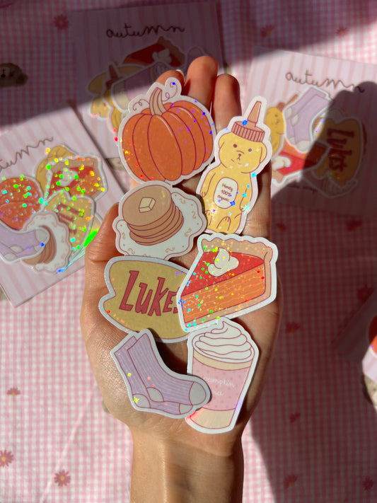 autumn sticker pack