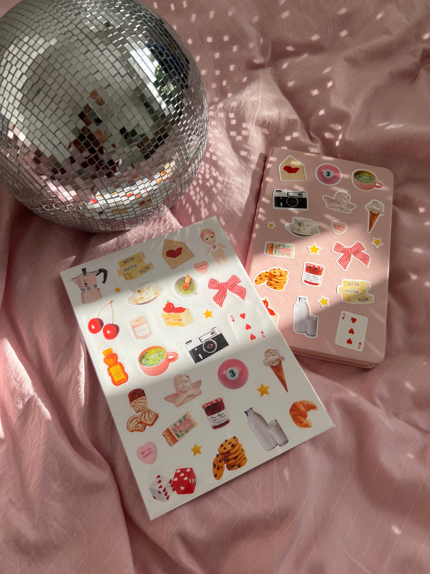breakfast sticker sheet