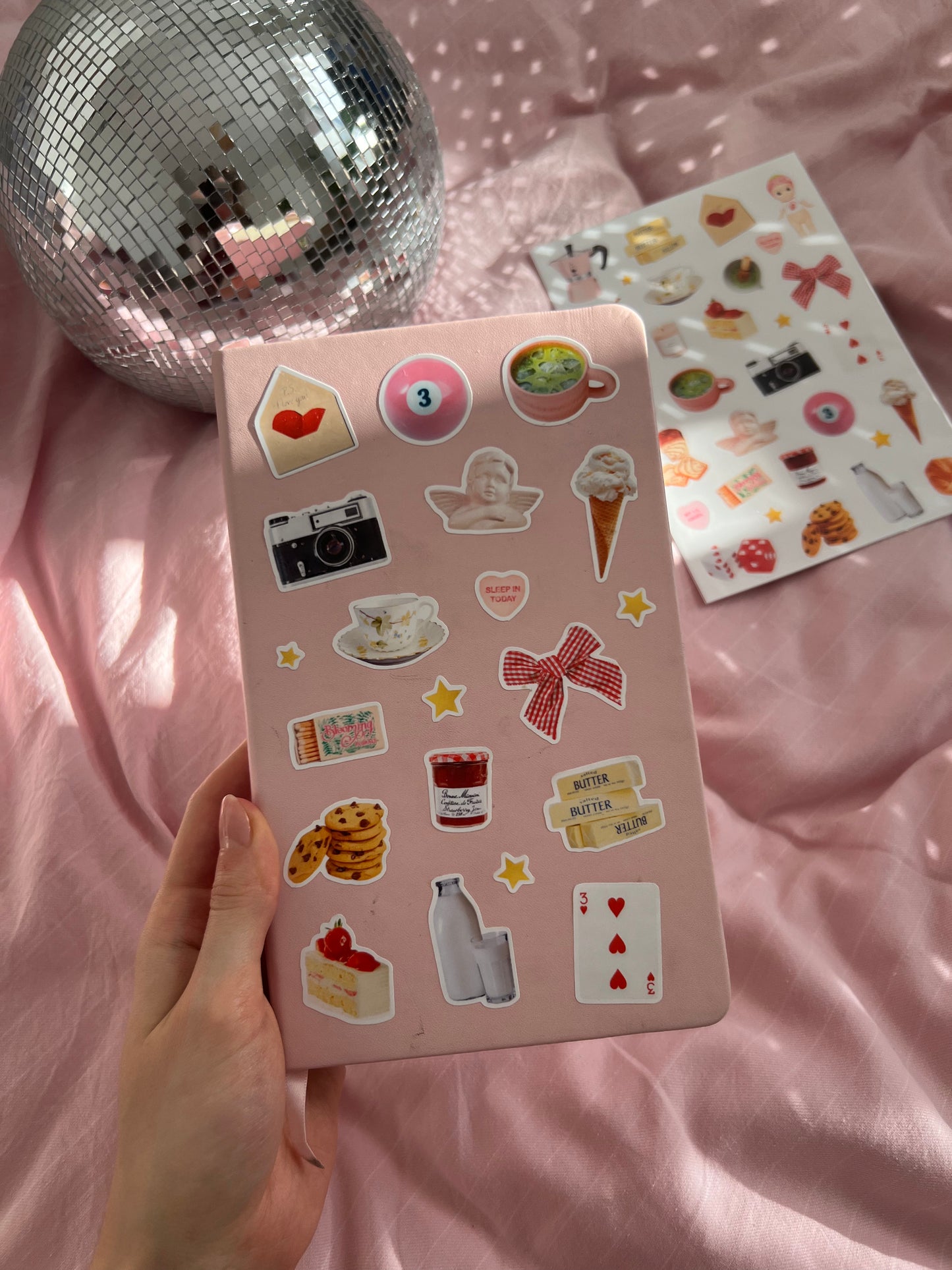 breakfast sticker sheet