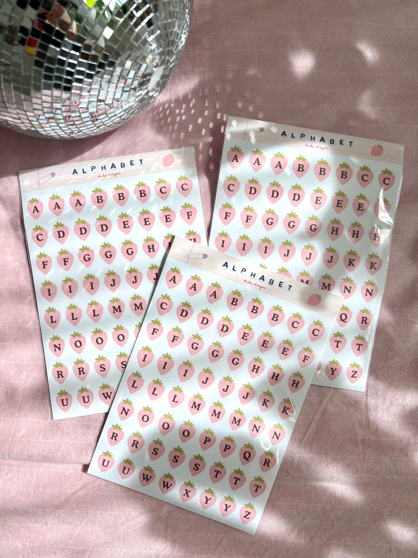 strawberry letters