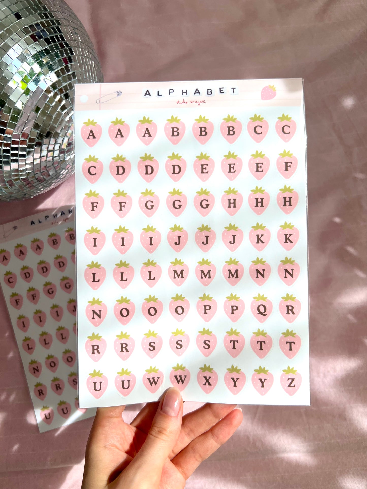 strawberry letters