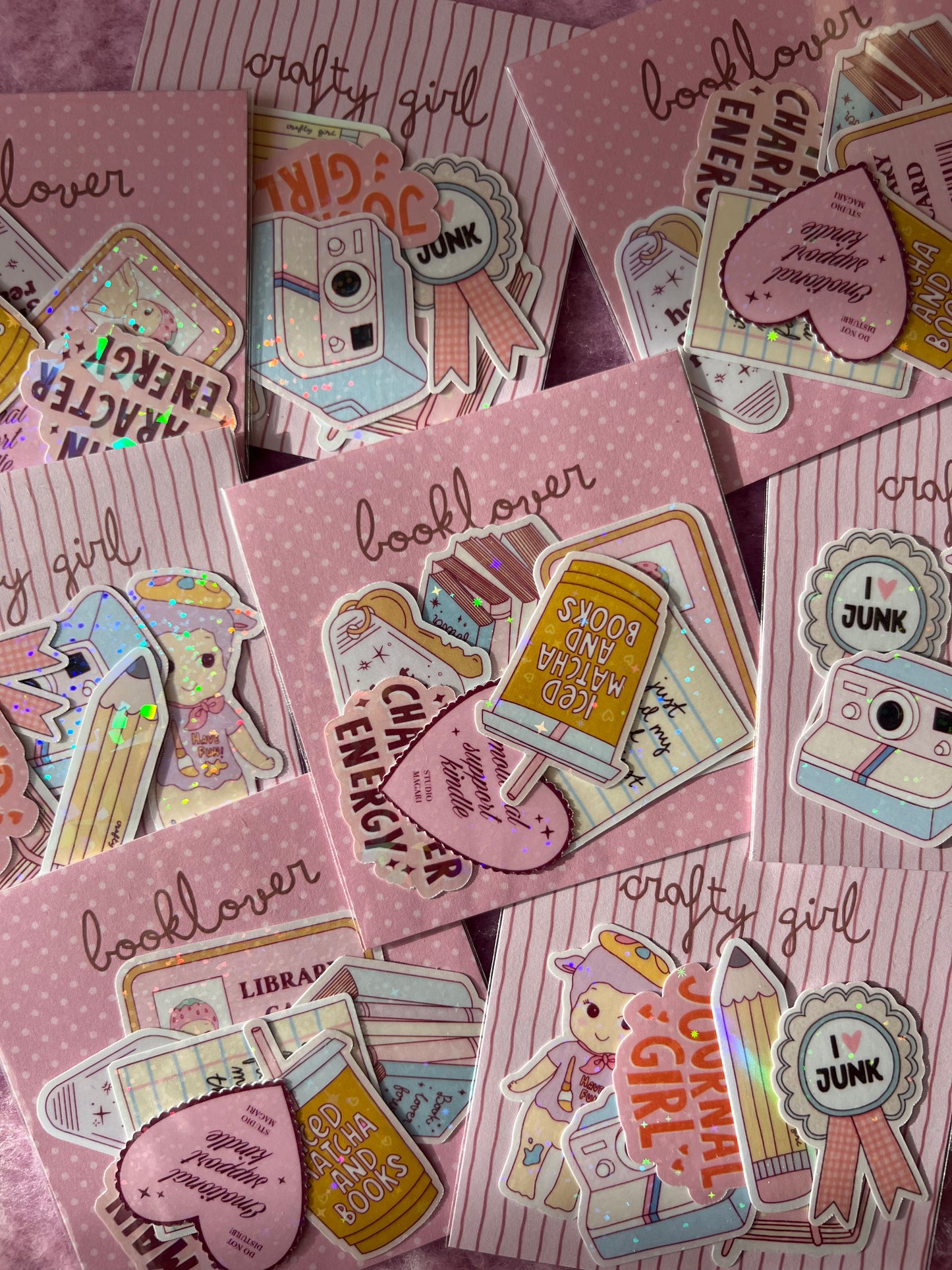 booklover sticker pack