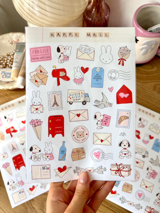 you've got mail! sticker sheet