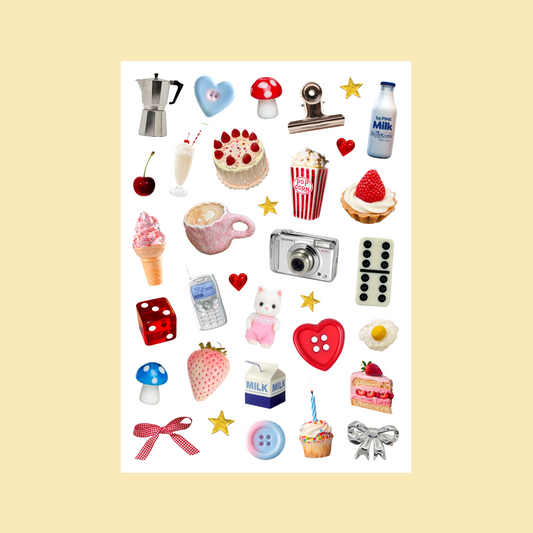 the ultimate trinket sticker sheet
