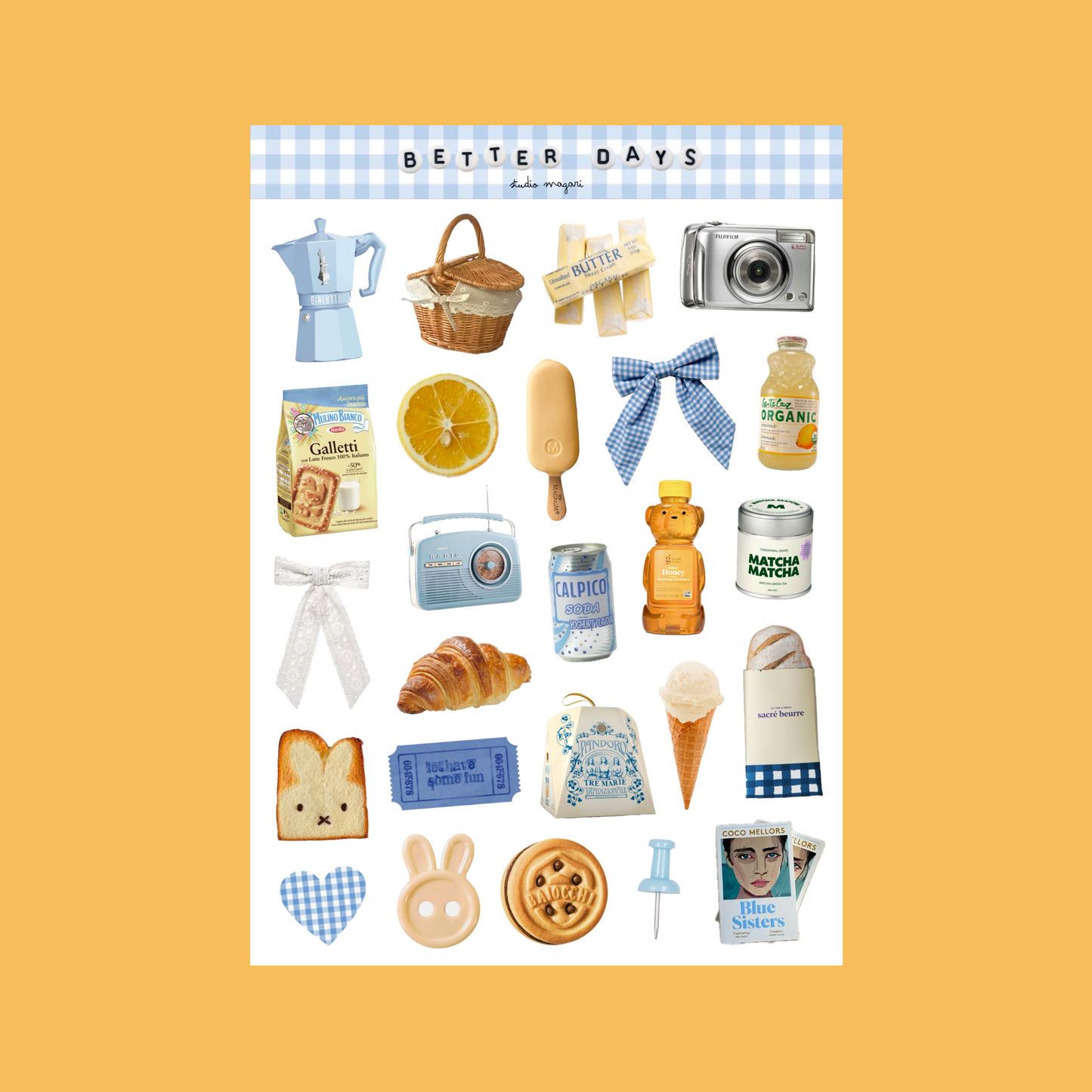 better days sticker sheet