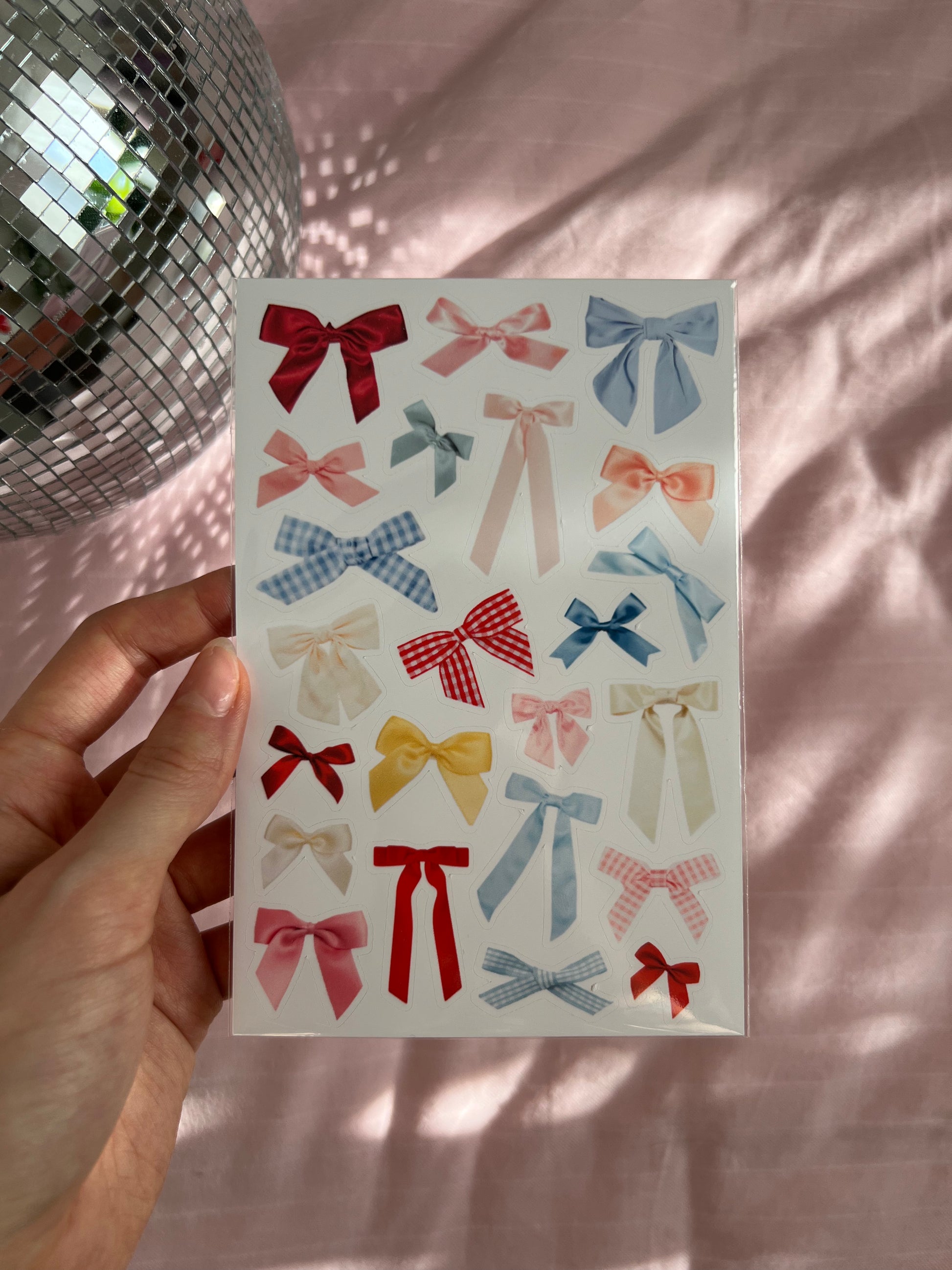 Paper Bow Sticker bow sticker sheet – studio magari