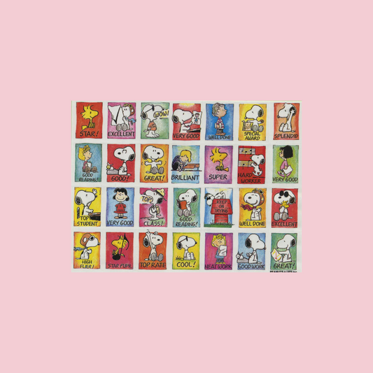 snoopy reward stickers