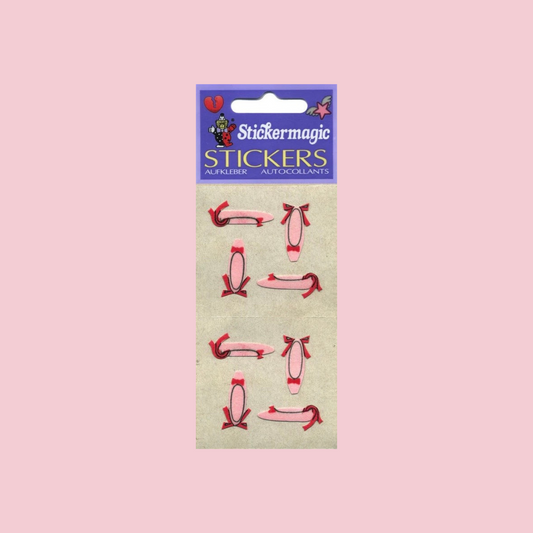 pack of furrie ballet flats stickers