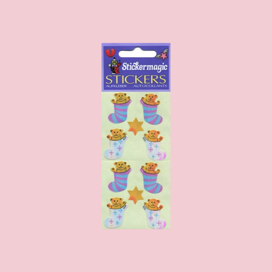 pack of pearlie bear stickers