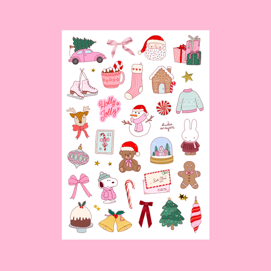 winter wonderland sticker sheet (DIGITAL)