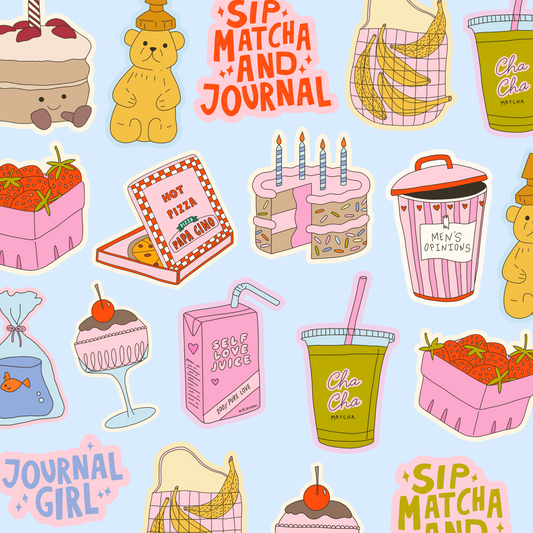 mystery sticker pack