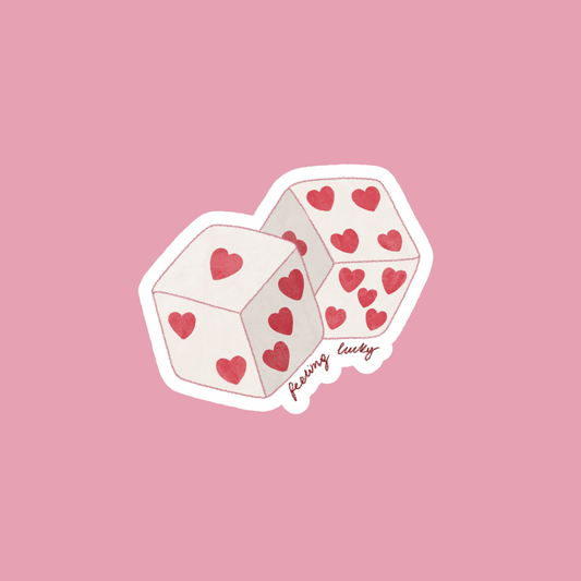 feeling lucky sticker