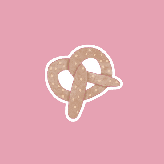 pretzel sticker