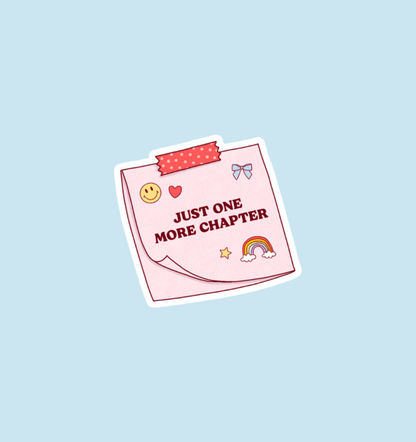 holographic just one more chapter sticker