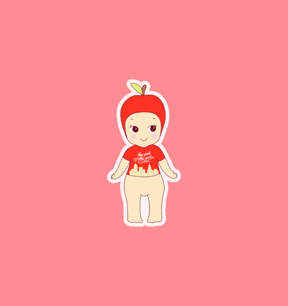 holographic nyc baby sticker