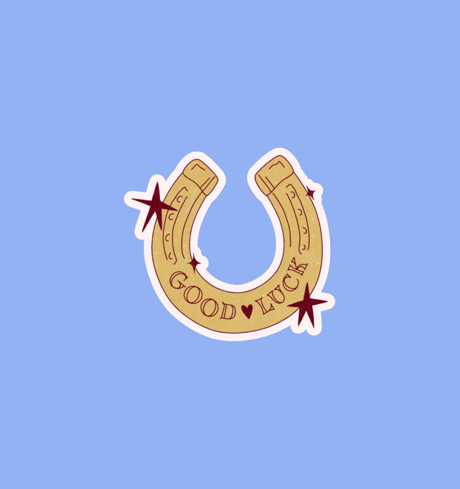 Luck Sticker holographic good luck sticker – studio magari