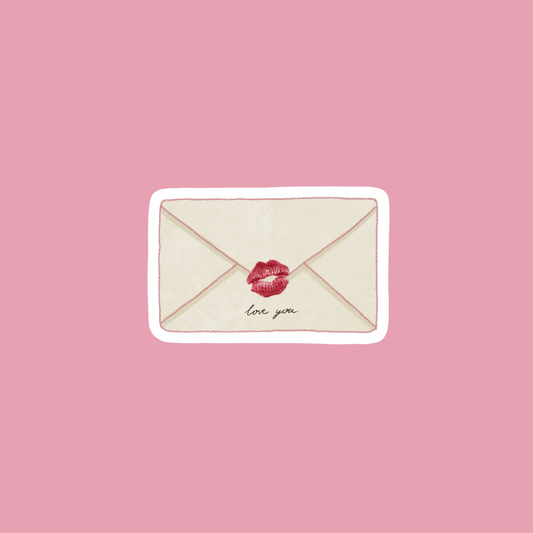love letter sticker