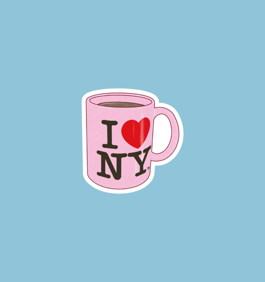 holographic mug sticker
